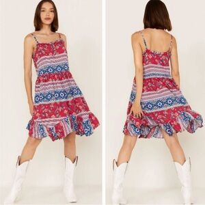 Wrangler Retro Western Boho Dress